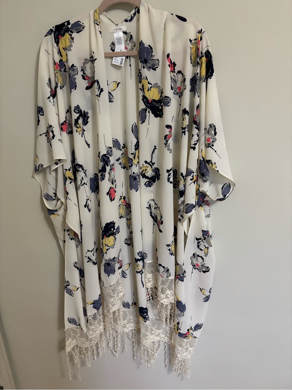 Plus size kimono knee length
